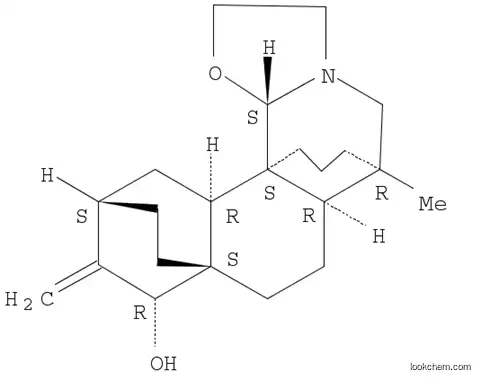 Molecular Structure of 466-43-3 (atisine)